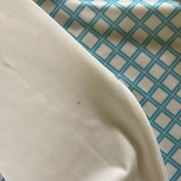 Little Miss Tennis Aqua and White Long Sleeve jacket size Large - Picture 4 of 6